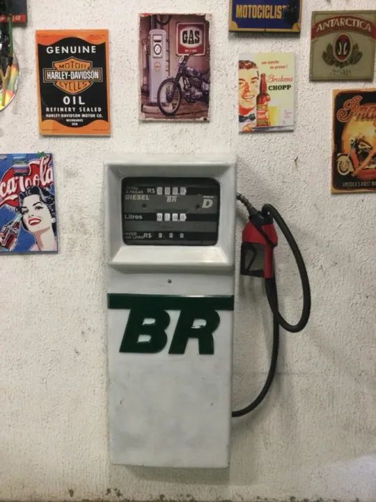 Bomba De combustível Do Posto BR Antiga  - Foto 4