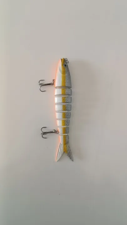 Isca artificial articulada para vara de pesca