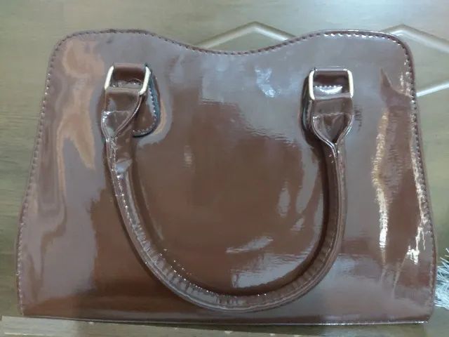 BOLSA MÉDIA COR CAFÉ - NOVA  - Foto 3
