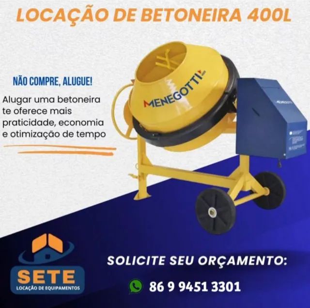 Sete locação de Maquinas, Equipamentos e Ferramentas para Construção Civil - Foto 2