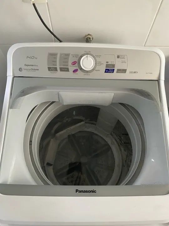 Máquina De Lavar Panasonic Função Vanish  14kg