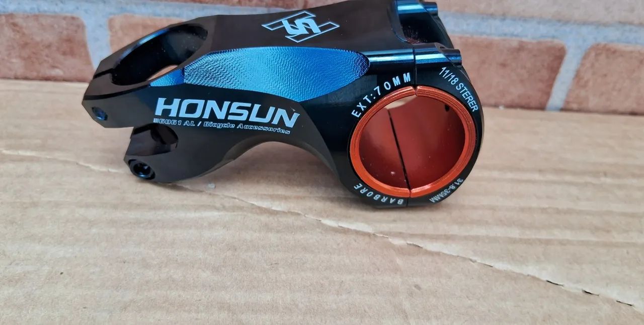 Mesa avanço guidao mtb 28,6x70x31,8/35mm  - Foto 4