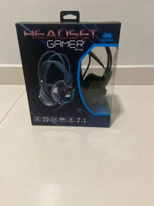 Headset Gamer com Microfone - Novo aceito propostas
