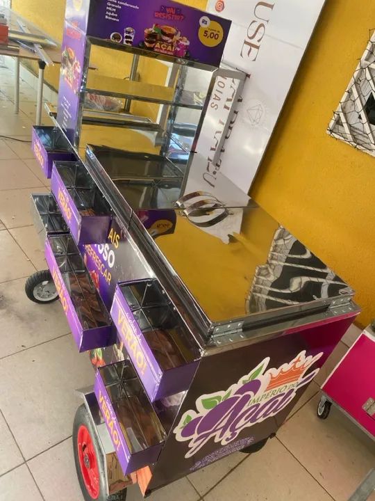 Carrinho de Açaí Completo - Ótimo para Negócios! - Foto 2