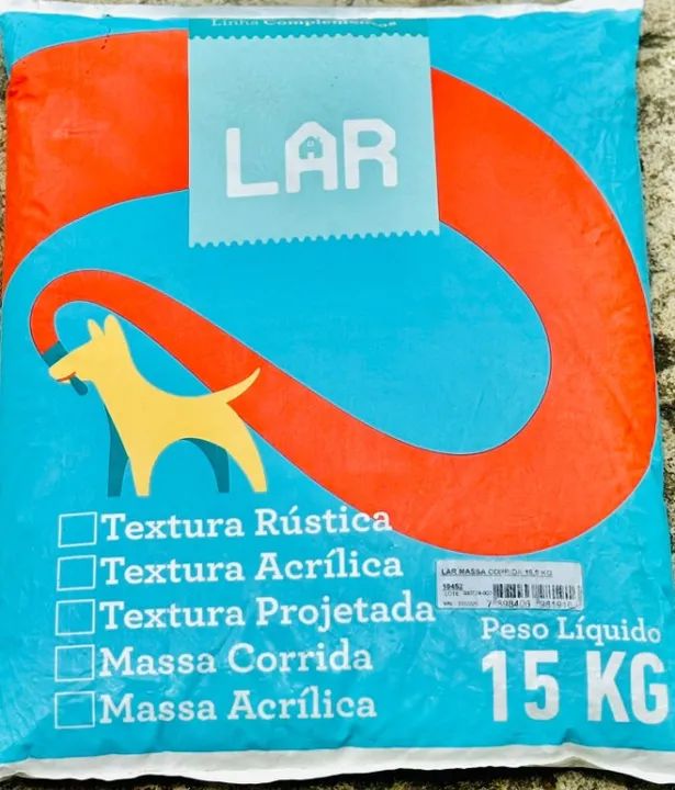 Massa Corrida 15kg lar 