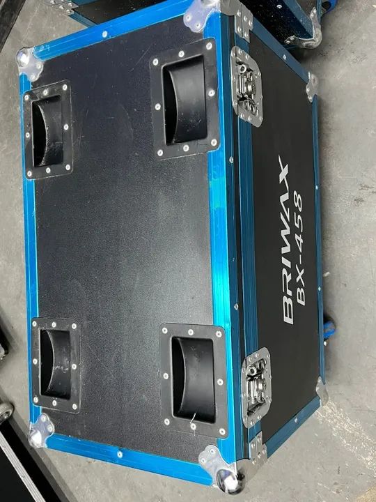 4 moving Aura Effect +2 cases Wash Beam Led Zoom 19x15 Rgbw+ 2 Cases rodinha Marca Briwax - Foto 4