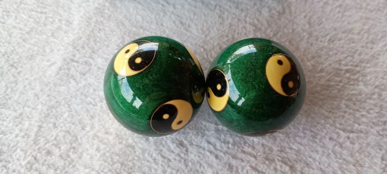 Bolas/esferas terapêuticas orientais, calmantes  - Foto 4