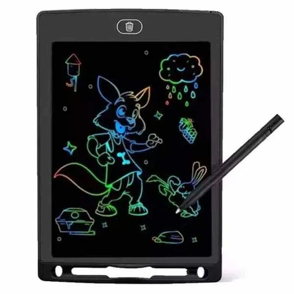 Tablet Tela Lousa Magica Rgb De 12" Infantil Ref. 04127 Preto 002396-Valor a Vista