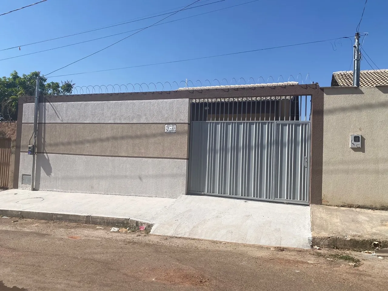 CASA NOVA EM AGUAS LINDAS 100% FINANCIADA