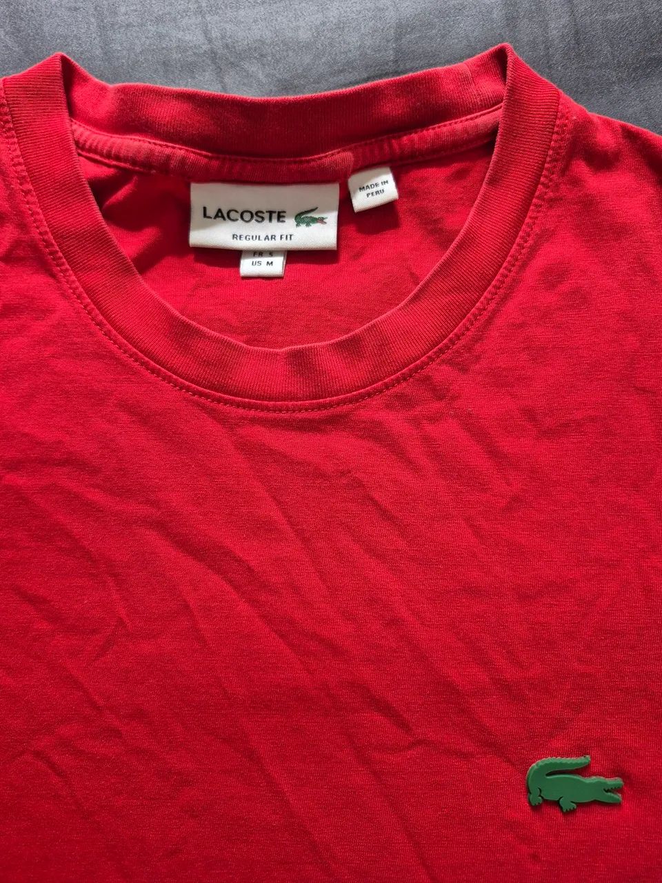 T-Shirt Lacoste masculina P  - Foto 2
