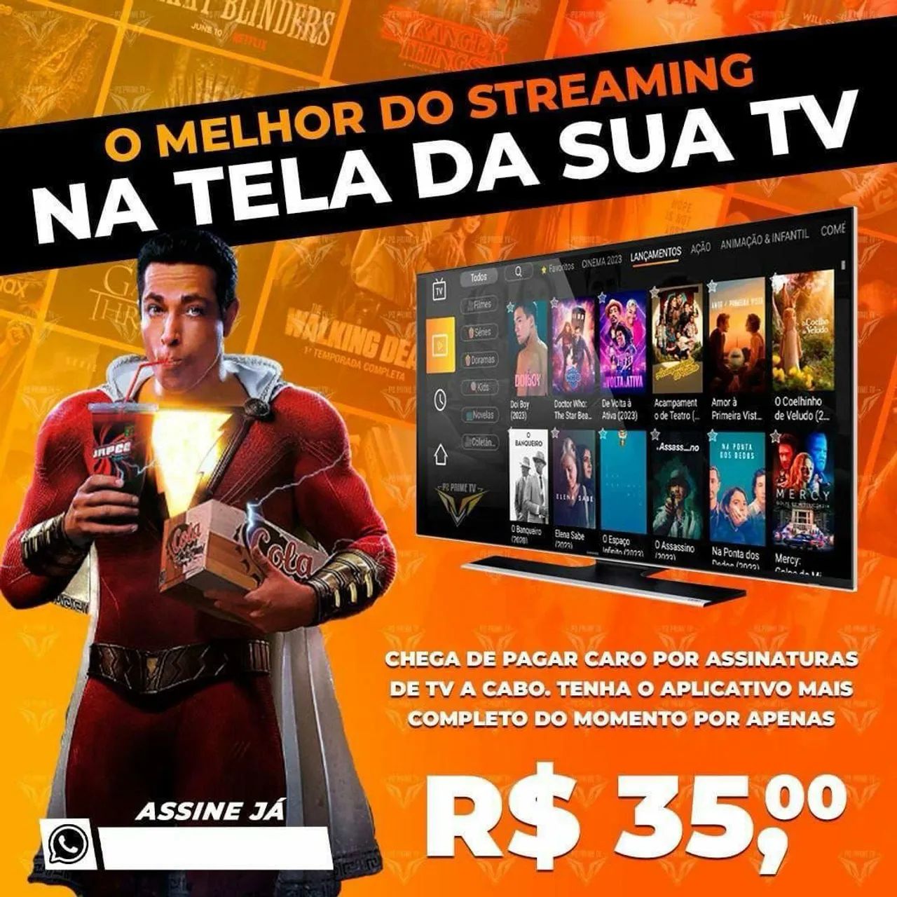 Melhor streaming do Brasil 