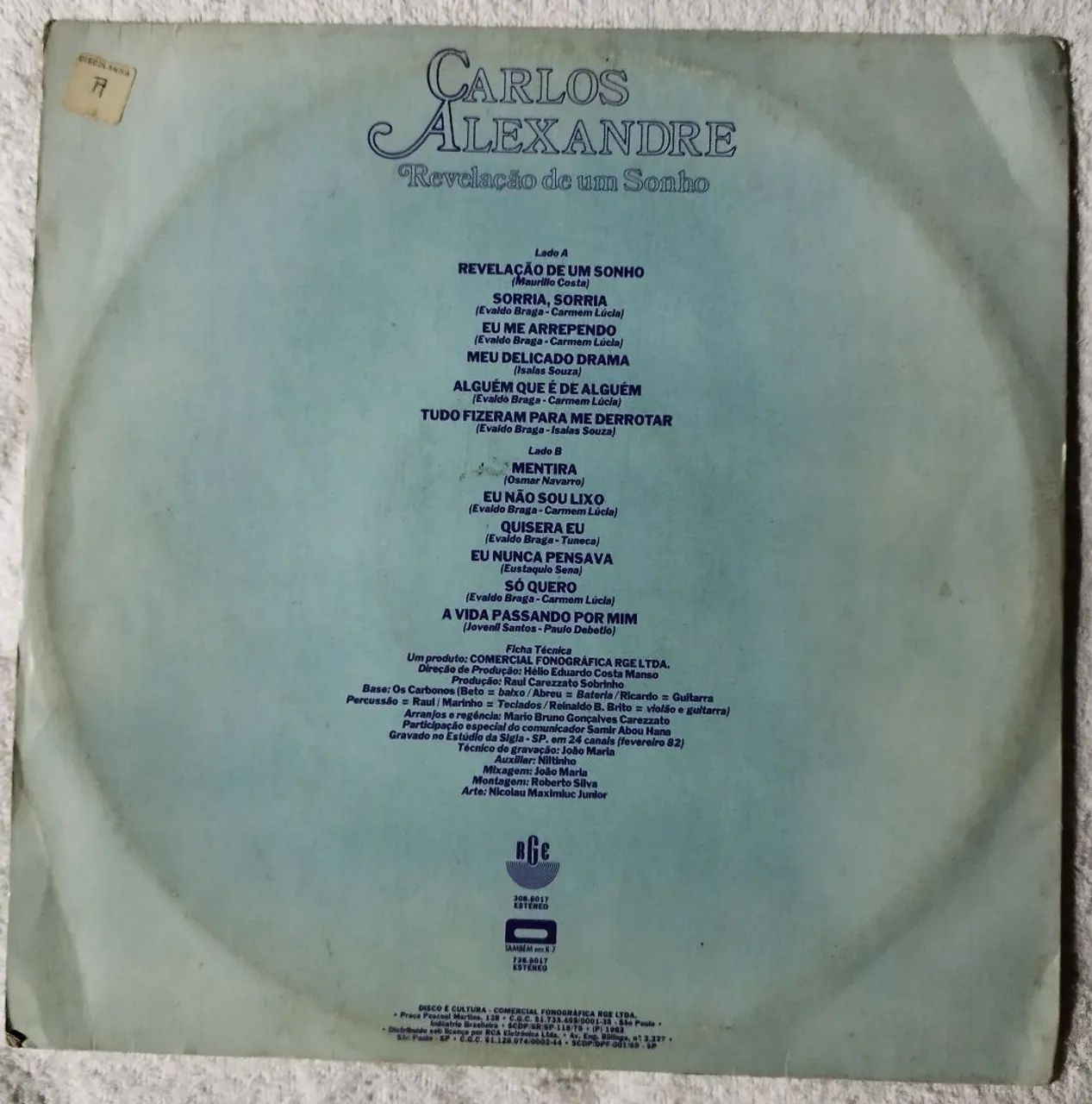 LPs Carlos Alexandre, 3 Discos. - Foto 4