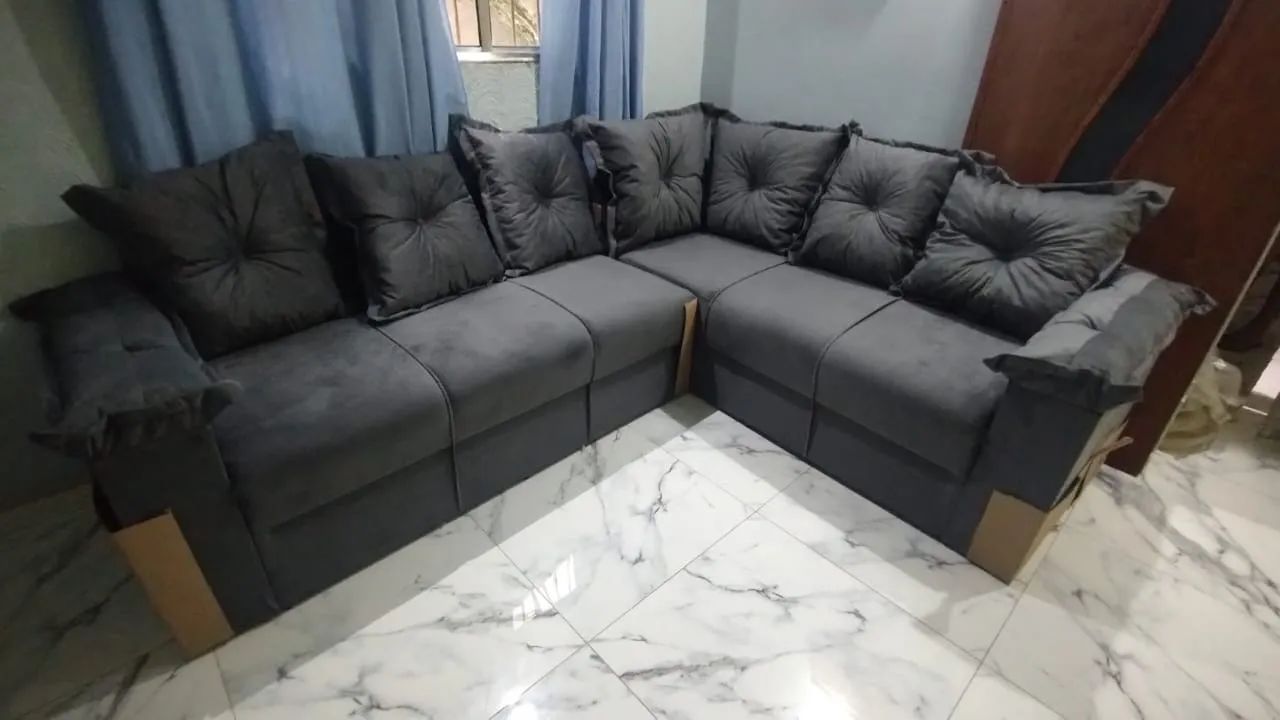 Sofá de canto Almofadão 