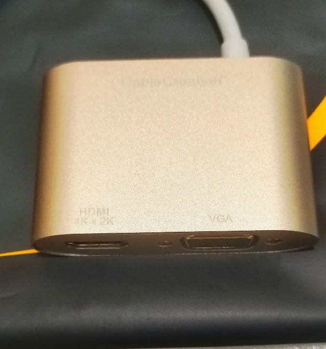  Mini Displayport para HDMI 4k / VGA 1080p - MacBook - Pc - Notebook - Original - Foto 3