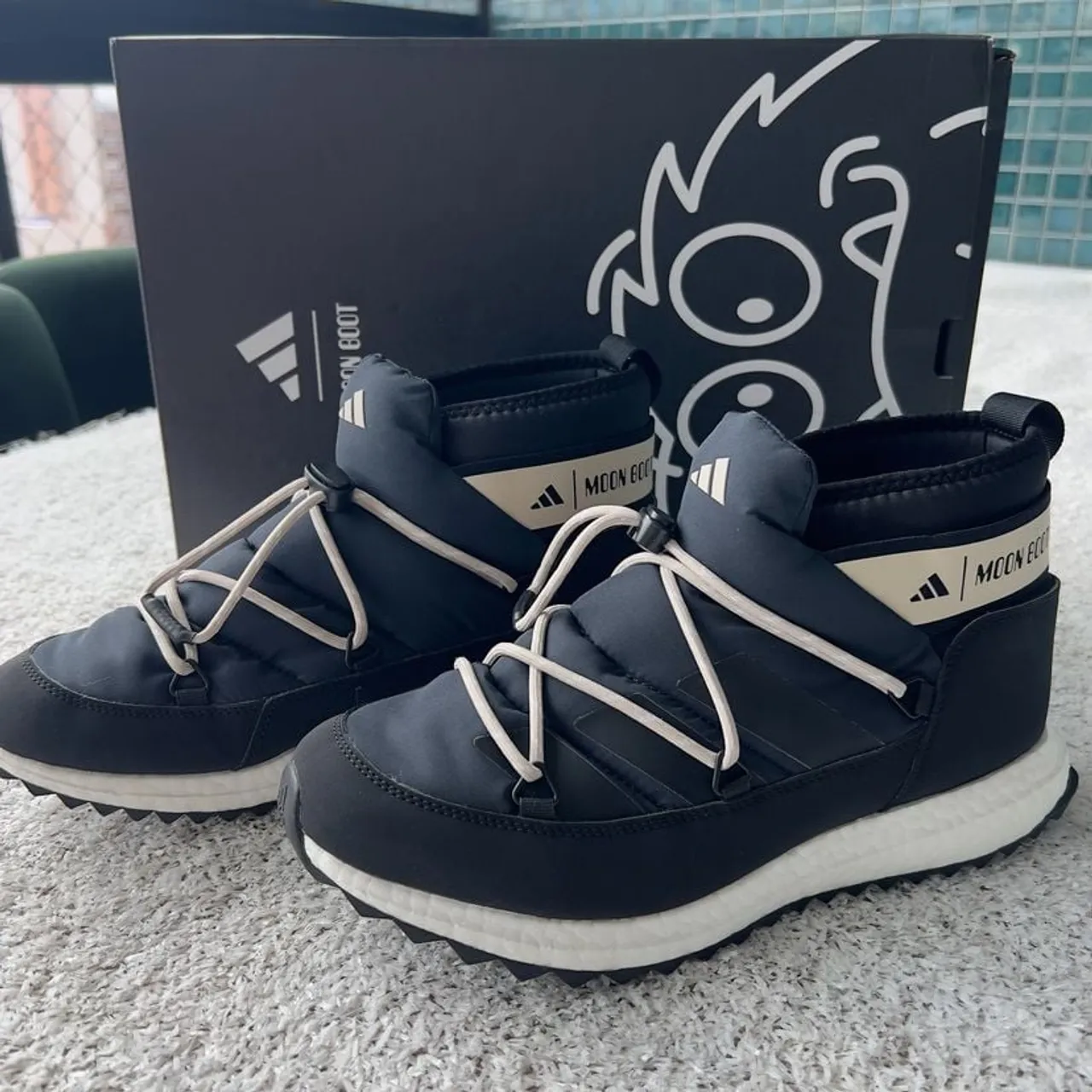Tênis Adidas Moon Boot / bota de neve moon boot