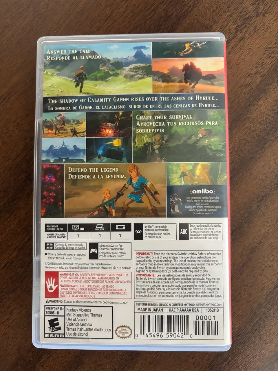 Zelda Breath of the Wild Nintendo Switch - Foto 3