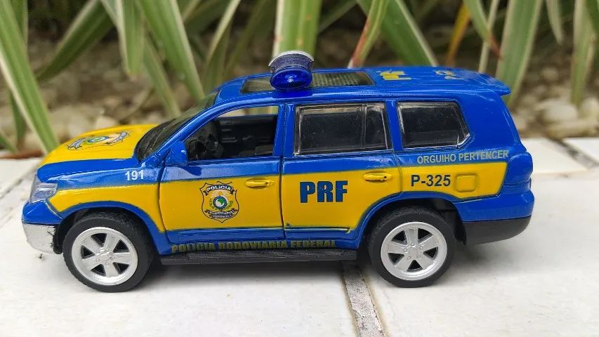 Carrinho metal miniatura 1/32 Viatura PRF  - Foto 3