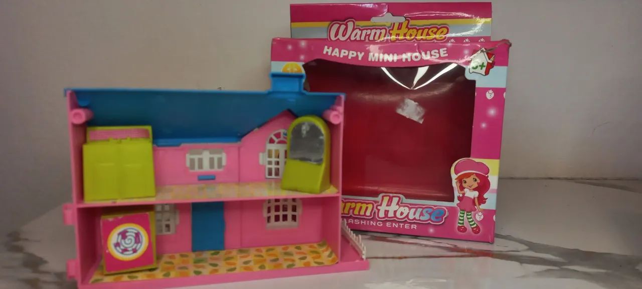 Casinha de Boneca Miniatura - Brinquedo Infantil - Foto 2