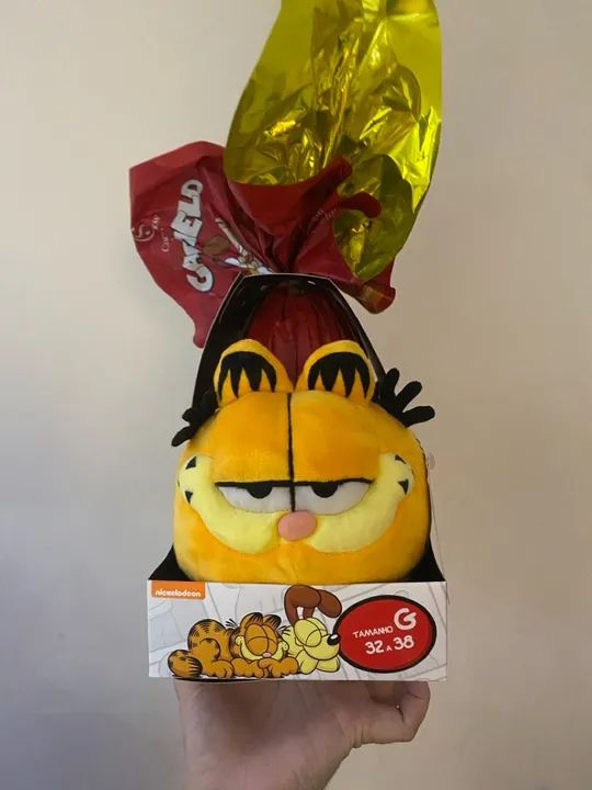 Ovo de Páscoa Garfield Cacau show  - Foto 2
