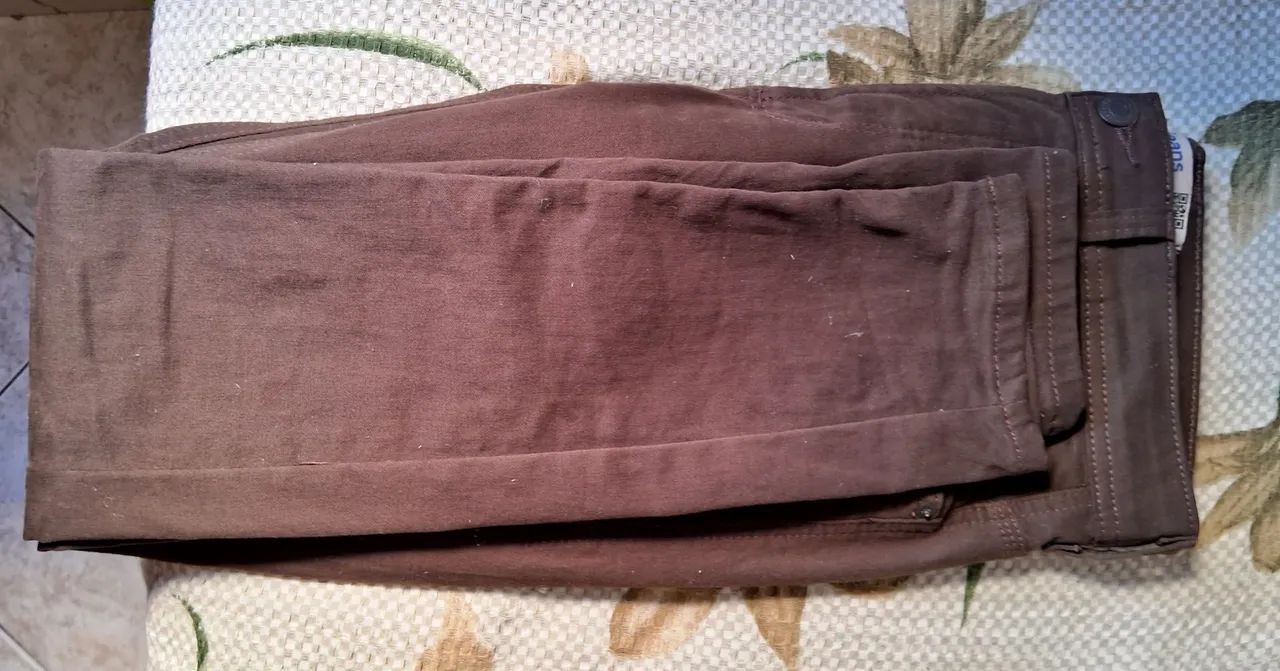 Calça Sarja Marrom escura - Foto 5
