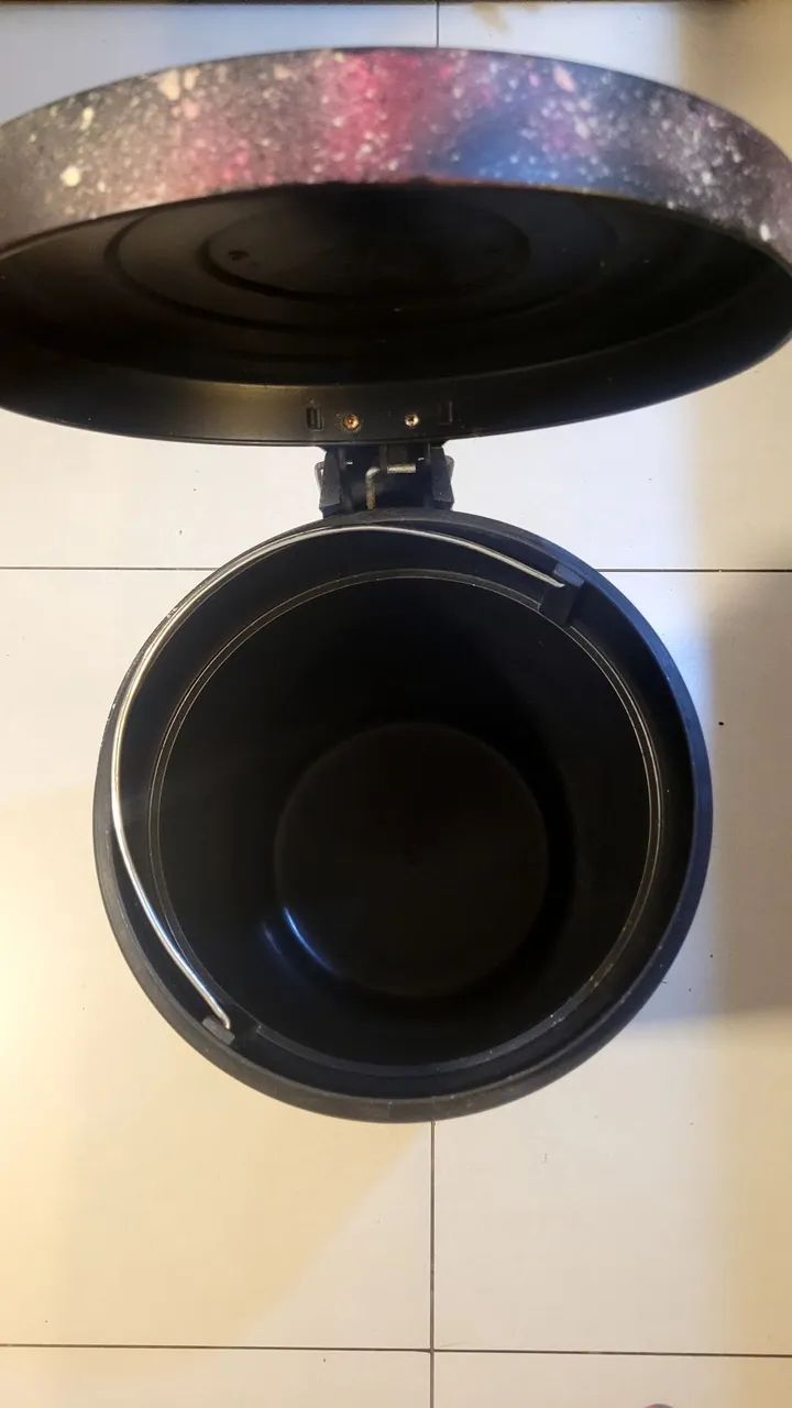 Lixeira Decorativa Galaxia - tokstok - Foto 4