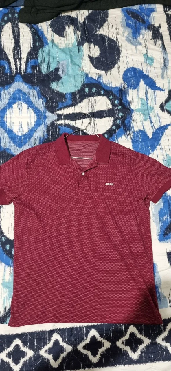 Camisa Polo Colcci Vermelha