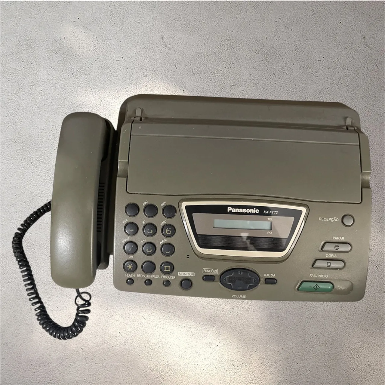 Fax Panasonic KX-FT72 - Usado