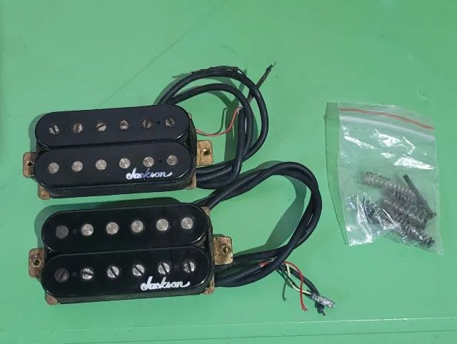 Captadores Humbucker Jackson Braço e Ponte
