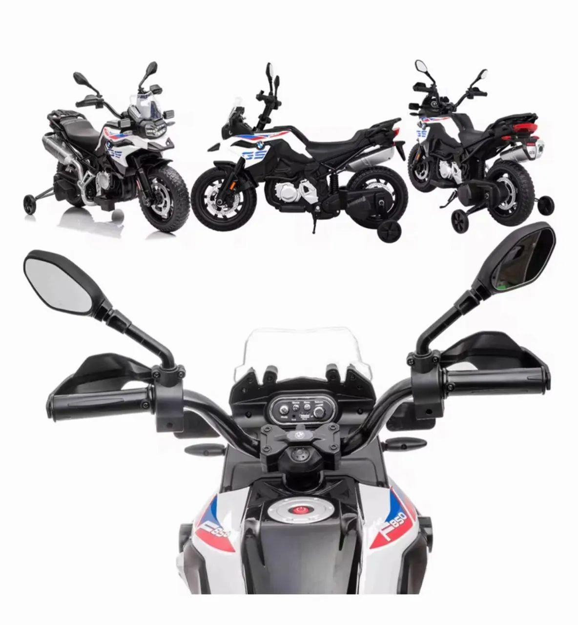 Moto Elétrica Infantil BMW GS850 - Aventura Garantida! - Foto 5