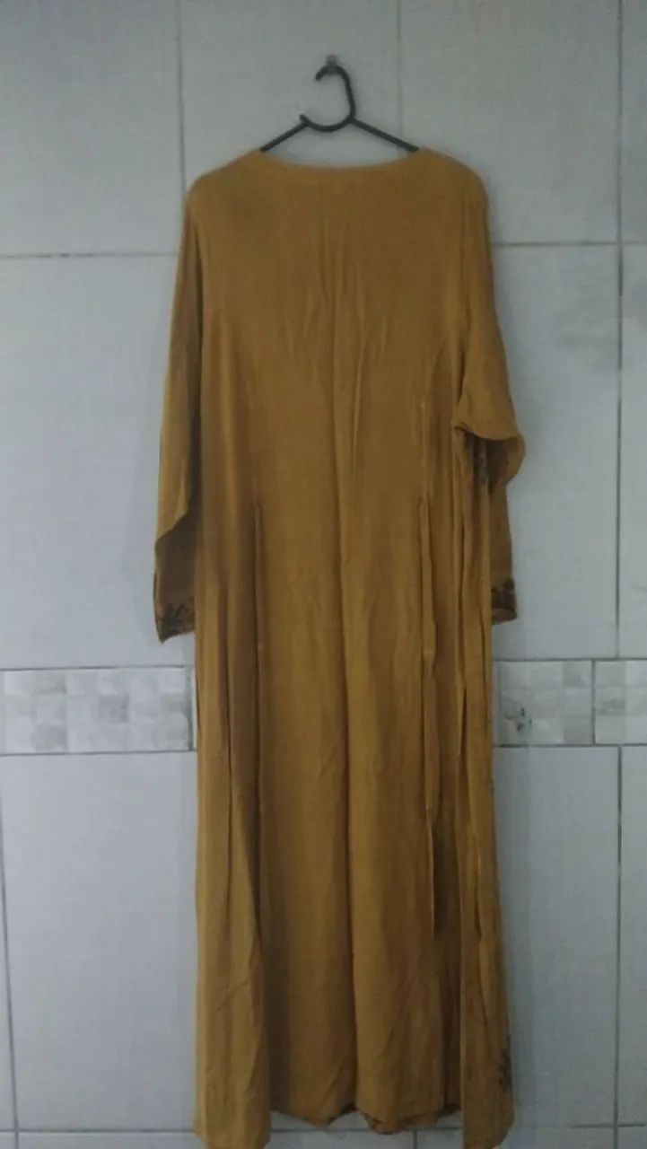 Vestido longo com bordado  - Foto 2