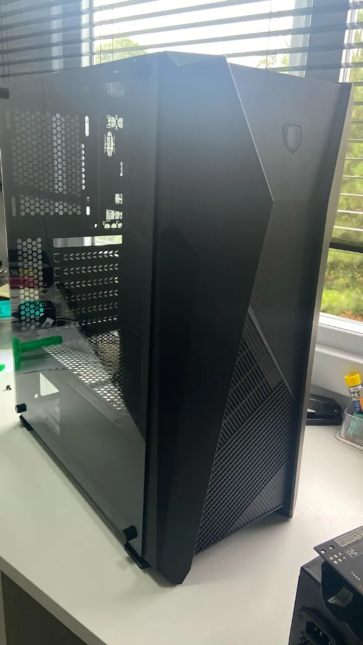 Gabinete Gamer Pichau Kronen Rgb, Vidro Temperado, ATX, Micro-ATX, ITX