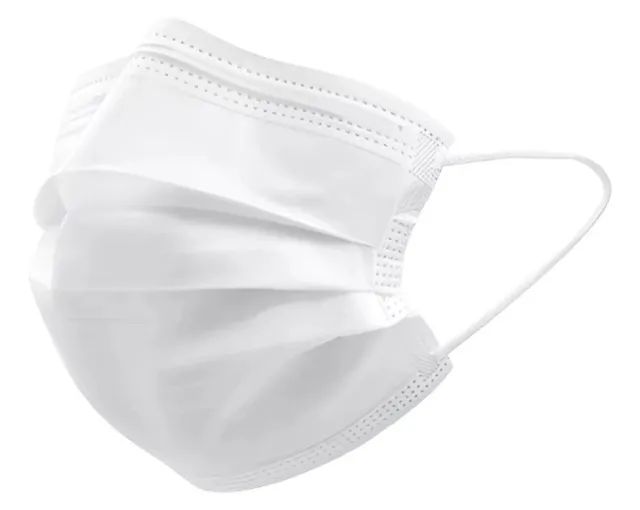 Máscara Cirúrgica Descartável LUIMED com clip nasal tripla 50 unidades - Foto 4