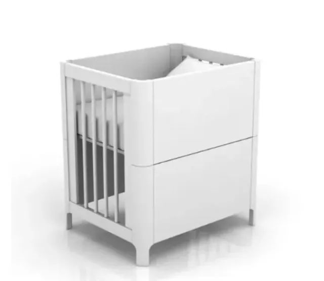 Berço Evolutivo 3 em 1 Branco Quater - Linha Bloom - Foto 2