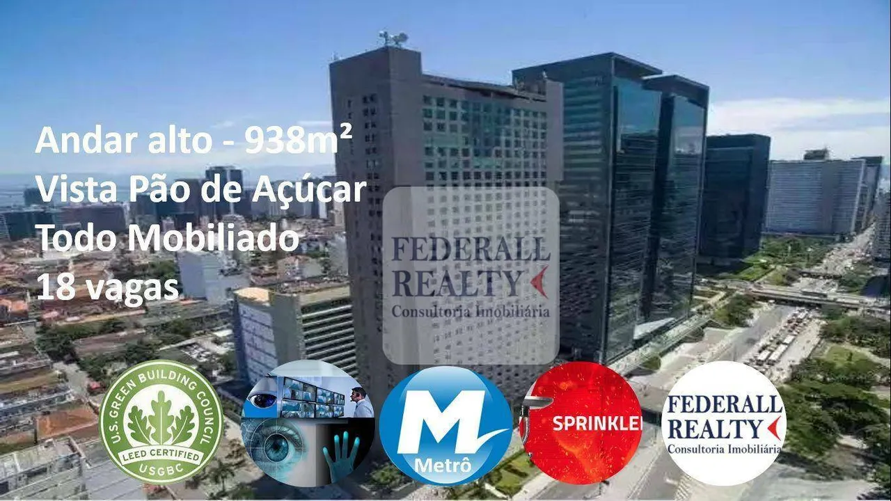 Aluguel salas comerciais Avenida Republica do Chile Centro Rio de Janeiro