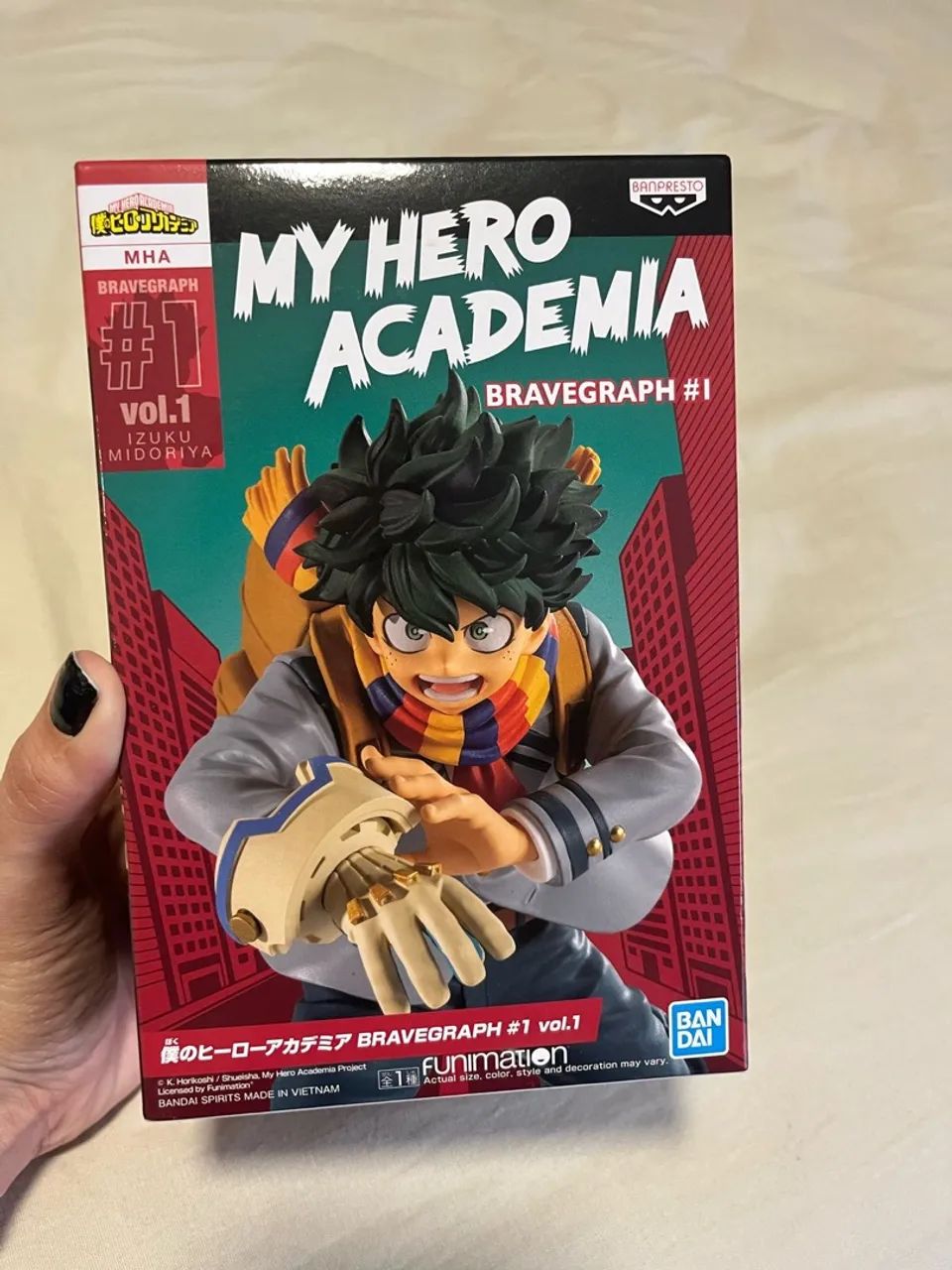 Figure My Hero Academia - Banpresto/bandai Deku 