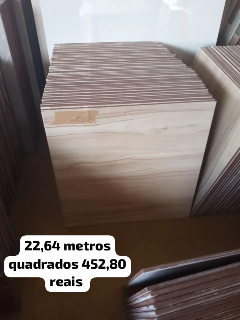 Porcelanato Amadeirado - 22,64m²
