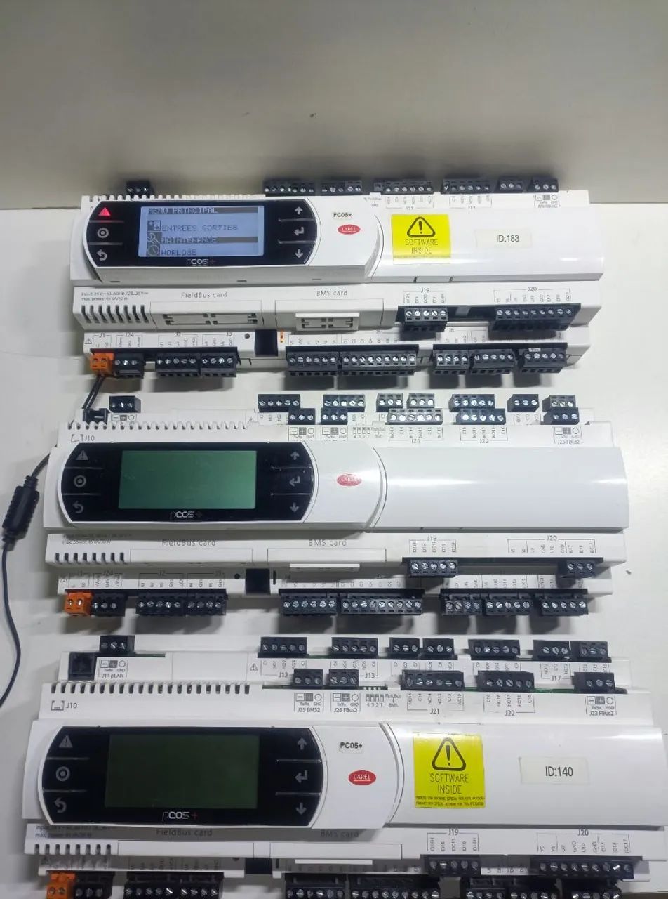 Controlador Lógico programação (CLP) de automação predialCarel (HVAC)