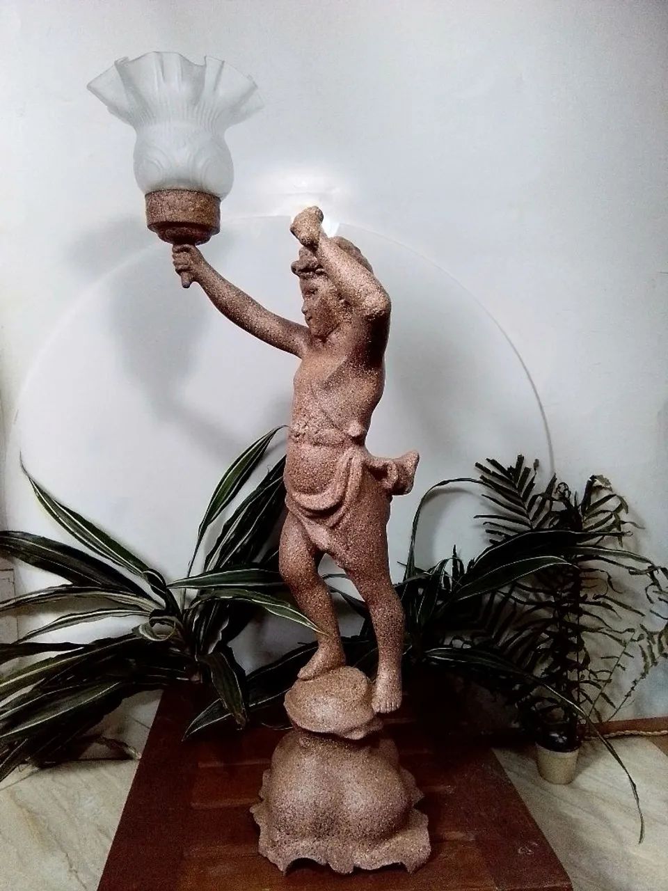 Luminária Petit Bronze Efeito Pedra - Foto 2