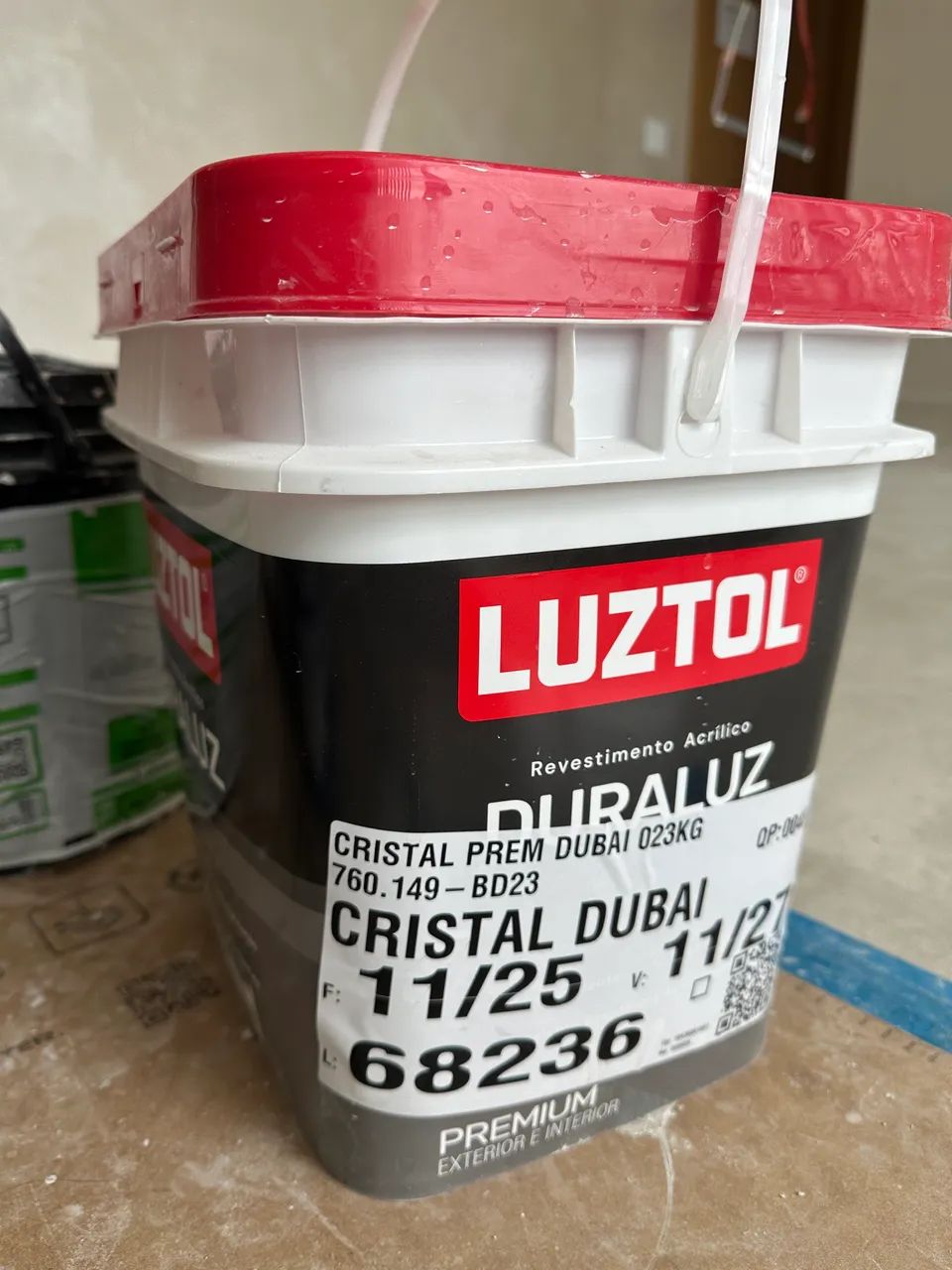 Revestimento acrílico duraluz cristal premium Dubai  23kg