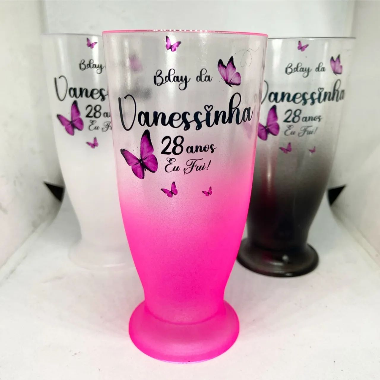 50 tulipas de acrílico 250 ml  - Foto 3