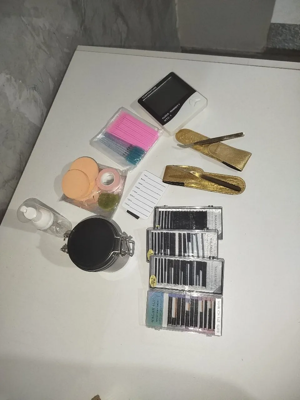 Kit Extensão de Cílios Completo - Produtos Profissionais