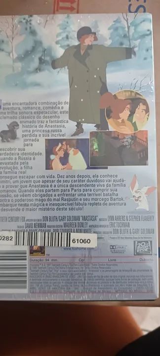 DVD - Anastasia - Dublado - Foto 2