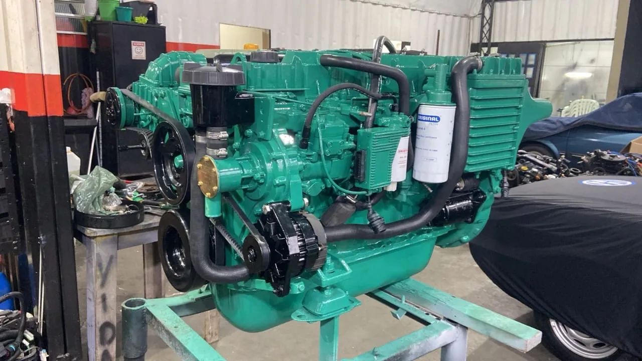 Motor Volvo Penta KAD300 Muito Conservado  - Foto 4