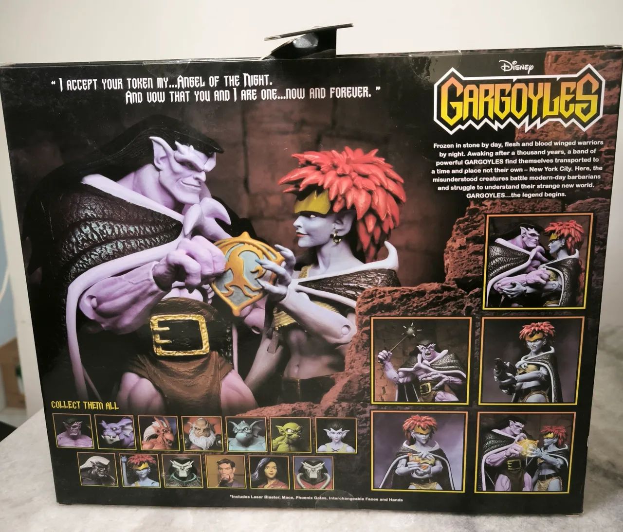 Neca Gargoyles Goliath and Demona 2 pack lacrado - Brinquedos e
