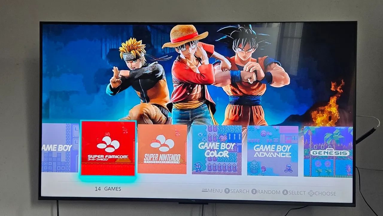 Vídeo Game 4k com 30 emuladores milhares de jogos - Foto 4