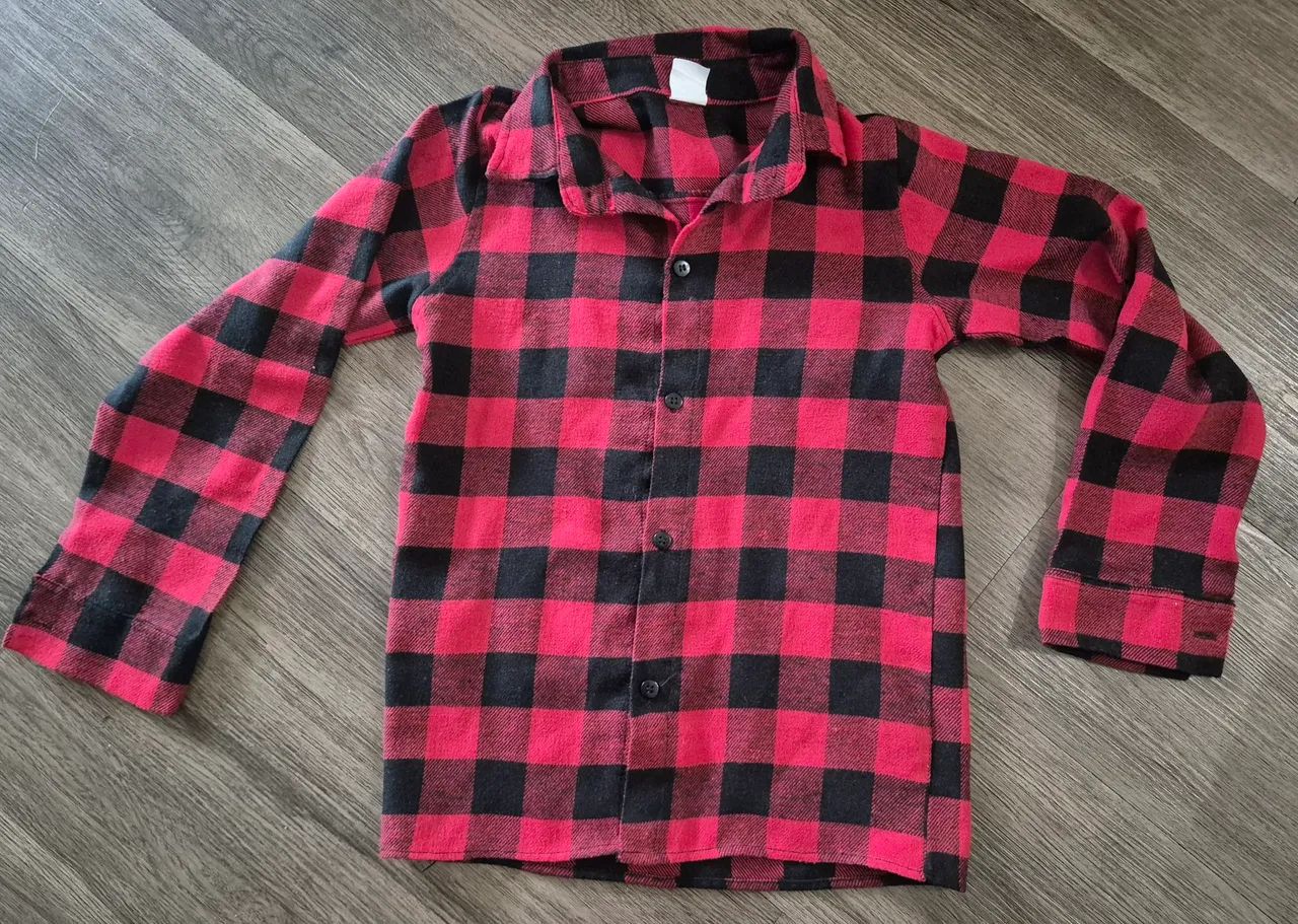 Camisa xadrez infantil