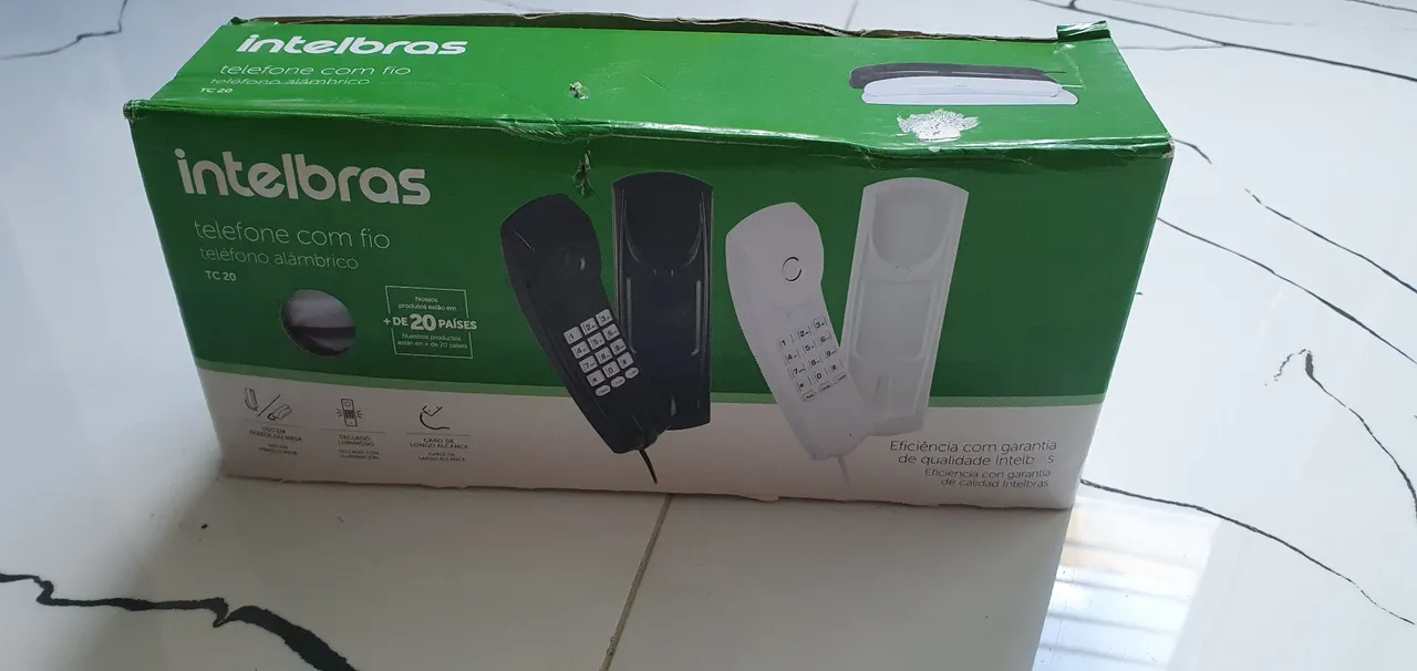 Telefone com fio Intelbras TC 20