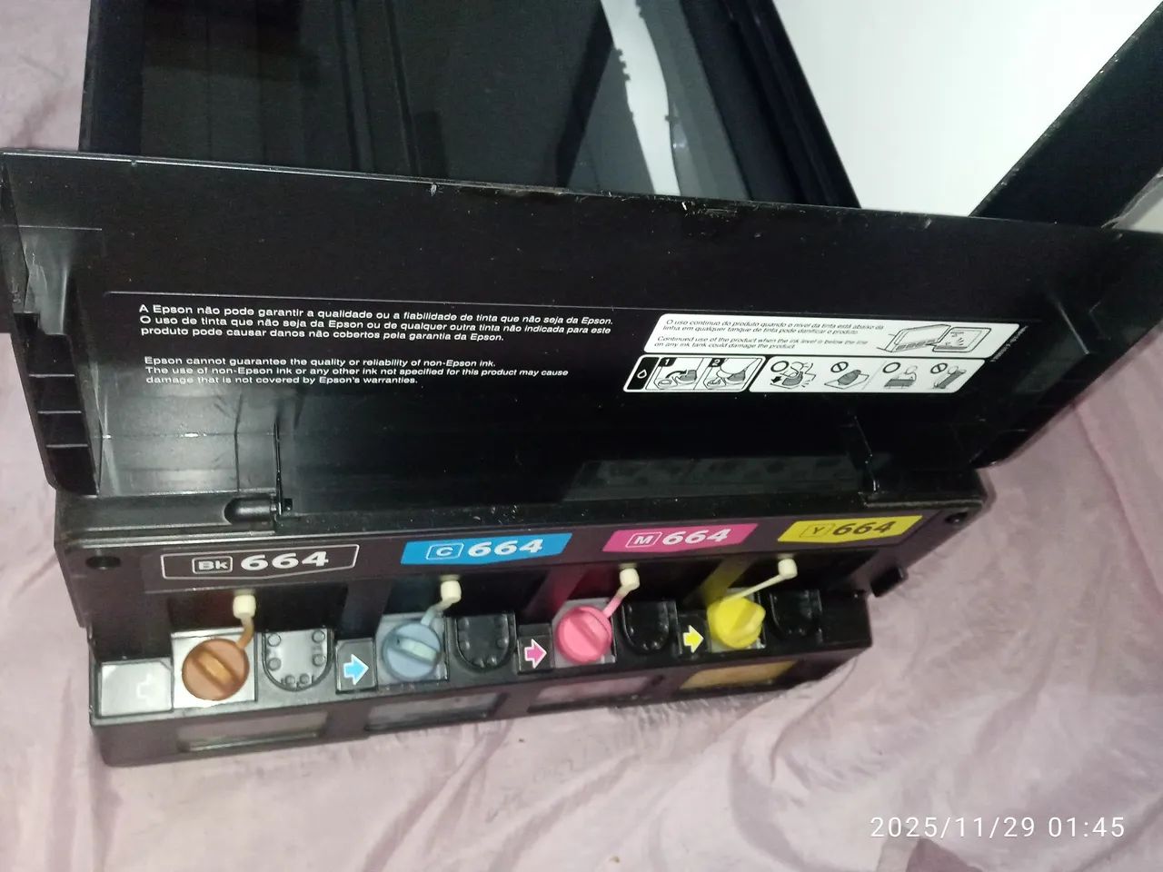 Impressora Epson L395 Jato de Tinta A4  - Foto 3