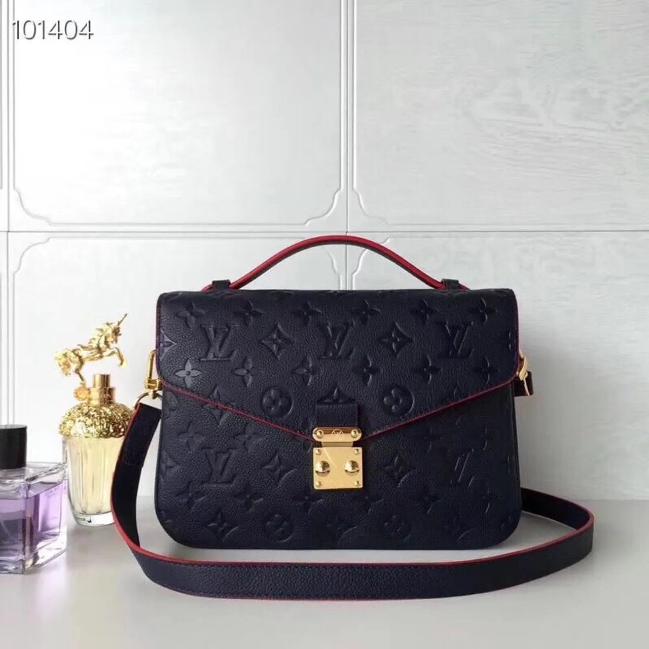 Bolsa Louis Vuitton Metis Azul Marinho Original 