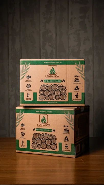Lenha Box Eucalipto Premium - Foto 3